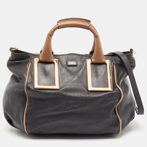 Beige Leather Medium Ethel Satchel - Chloe - Modalova