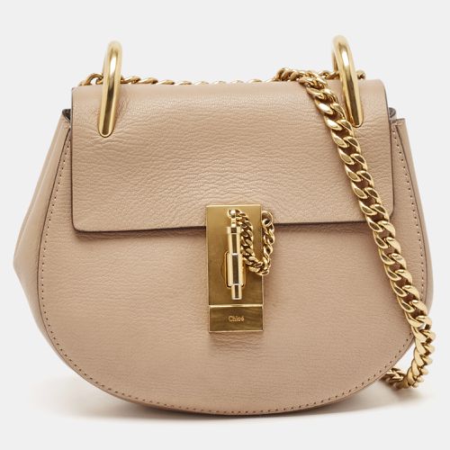 Leather Small Drew Shoulder Bag - Chloe - Modalova