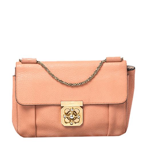 Leather Medium Elsie Shoulder Bag - Chloe - Modalova