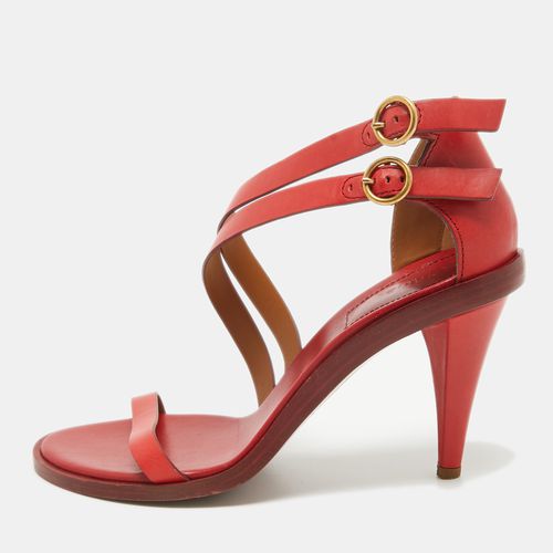 Leather Double Ankle Strap Niko Sandals Size 40 - Chloe - Modalova