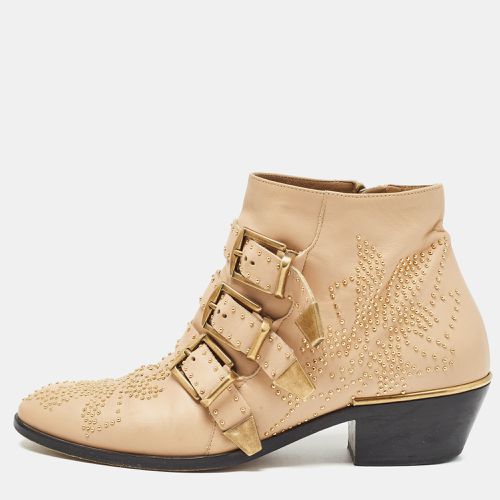 Leather Susanna Ankle Boots Size 37 - Chloe - Modalova