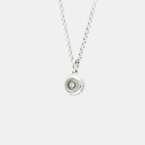 K Gold Diamond Miss Happy Necklace - Chopard - Modalova