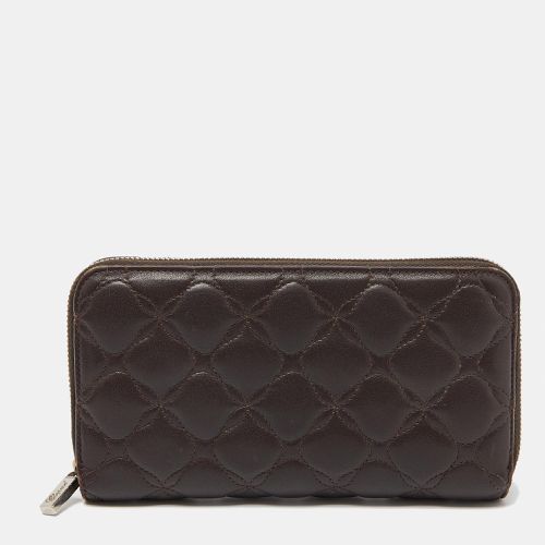 Quilted Leather Zip Around Wallet - Chopard - Modalova