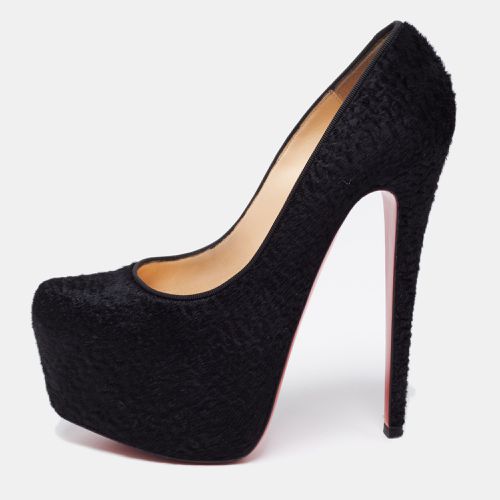 Calf Hair Daffodile Pumps Size 37 - Christian Louboutin - Modalova