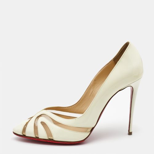 Leather And Net Pumps Size 39 - Christian Louboutin - Modalova