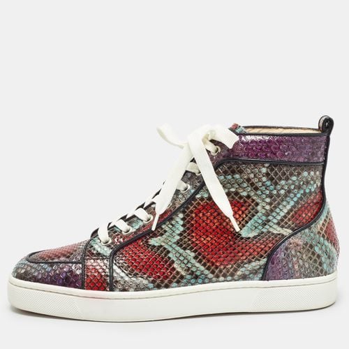 Python Louis High Top Sneakers Size 40 - Christian Louboutin - Modalova