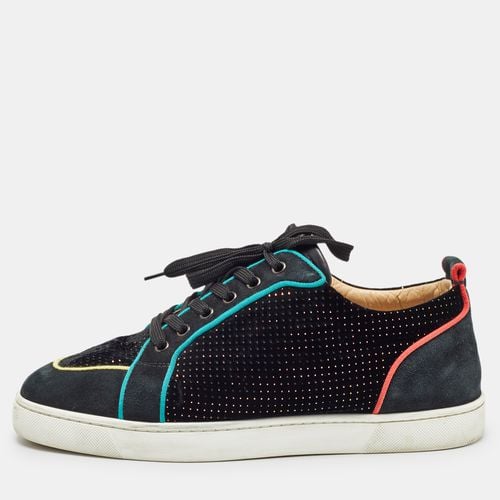 Velvet and Suede Studded Rantus Orlato Low Top Sneakers Size 43 - Christian Louboutin - Modalova