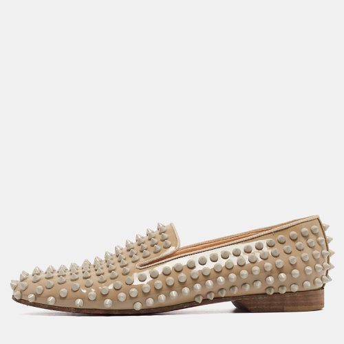 Patent Rollerboy Spikes Smoking Slippers Size 37.5 - Christian Louboutin - Modalova