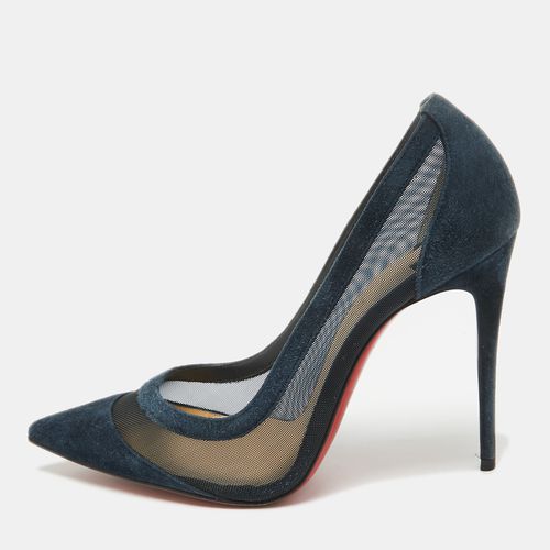 Suede and Mesh Galativi Pumps Size 35.5 - Christian Louboutin - Modalova