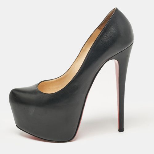 Leather Daffodile Platform Pumps Size 38.5 - Christian Louboutin - Modalova