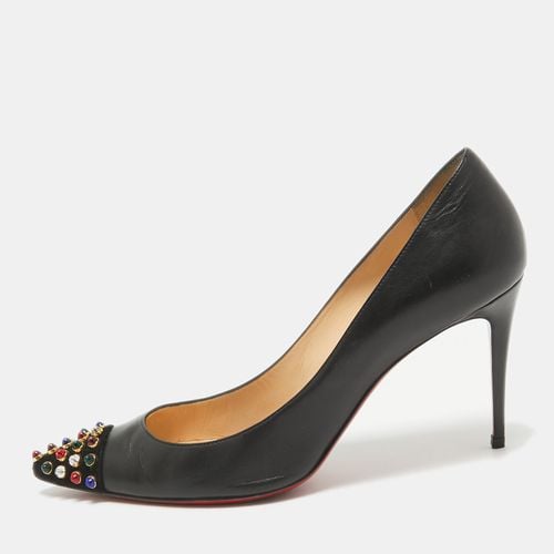 Leather Studded Cabo Pumps Size 38.5 - Christian Louboutin - Modalova