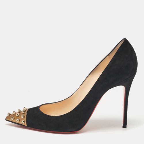 Suede Geo Pumps Size 38 - Christian Louboutin - Modalova