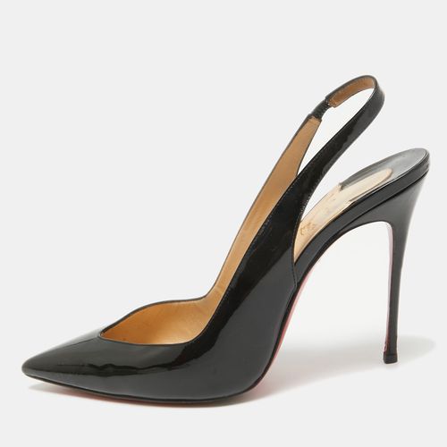 Patent Leather Fleuve Slingback Pumps Size 40.5 - Christian Louboutin - Modalova