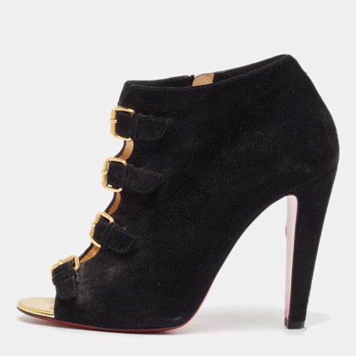 Suede Ankle Length Boots Size 40 - Christian Louboutin - Modalova