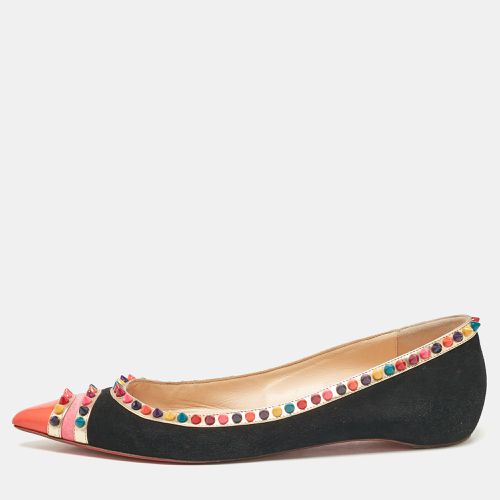 Patent Leather and Suede Malabar Hill Ballet Flats Size 40.5 - Christian Louboutin - Modalova