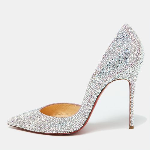 Leather Strass Crystal Iriza D'orsay Pumps Size 39 - Christian Louboutin - Modalova