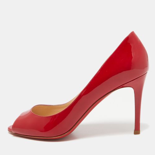 Patent Leather YouYou Peep Toe Pumps Size 38.5 - Christian Louboutin - Modalova