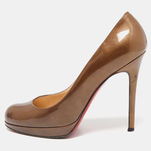 Patent New Simple Platform Pumps Size 37 - Christian Louboutin - Modalova