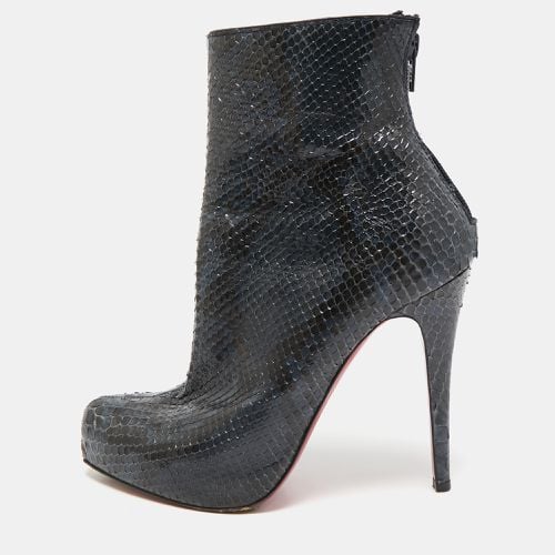 Python Platform Ankle Length Boots Size 37 - Christian Louboutin - Modalova