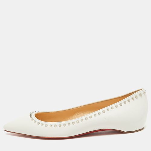 Leather Anjalina Ballet Flats Size 34.5 - Christian Louboutin - Modalova