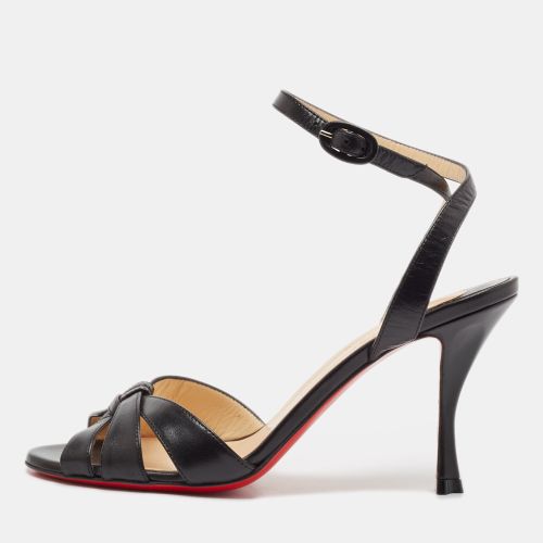 Leather Trezuma Ankle Strap Sandals Size 36.5 - Christian Louboutin - Modalova