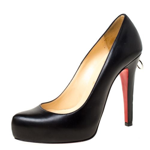 Leather Rolandzip Platform Pumps Size 36 - Christian Louboutin - Modalova