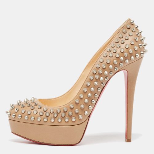 Leather Spike Pumps Size 39 - Christian Louboutin - Modalova