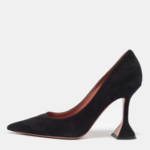 Suede Ami Pointed Toe Pumps Size 36.5 - Amina Muaddi - Modalova