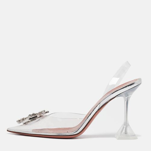 PVC Begum Pumps Size 39 - Amina Muaddi - Modalova