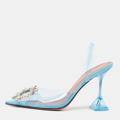 PVC Begum Slingback Pumps Size 36.5 - Amina Muaddi - Modalova