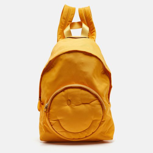 Mustard Nylon Smiley Backpack - Anya Hindmarch - Modalova