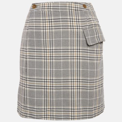 Plaid Cotton Mini Wrap Skirt S - Acne Studios - Modalova