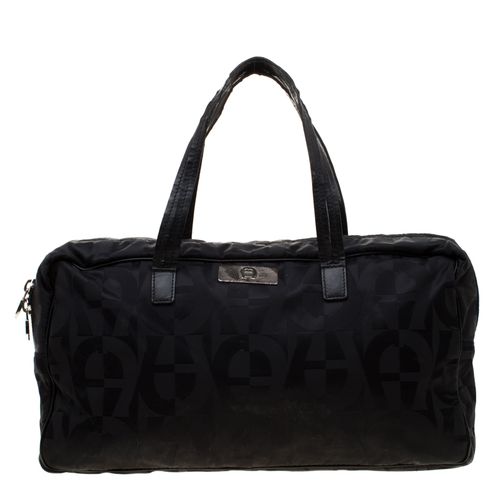 Aigner Black Nylon Satchel - Aigner - Modalova