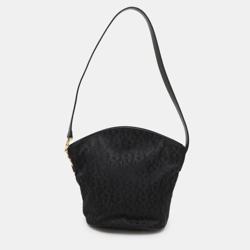 Signature Canvas And Leather Shoulder Bag - Aigner - Modalova