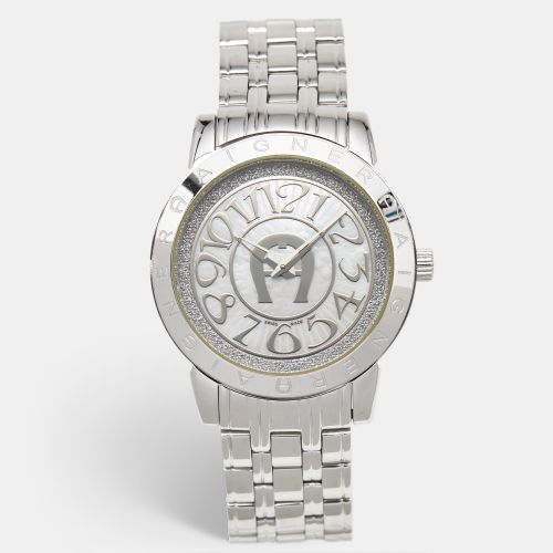 Mother of Pearl Stainless Steel Cortina A26300 Women's Wristwatch 36 mm - Aigner - Modalova