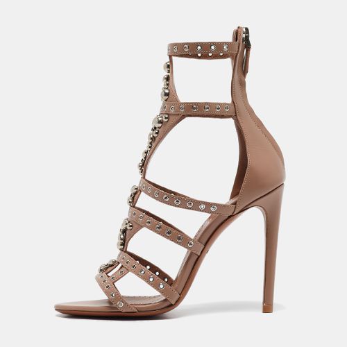 Leather Studded Pointure Cage Sandals Size 35 - Alaia - Modalova