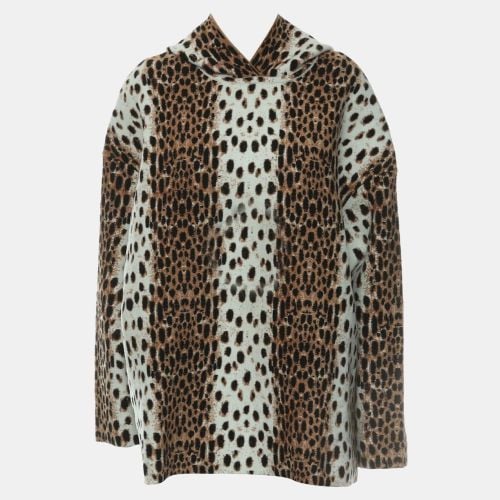 Printed Leopard Hoodie XS - Alaia - Modalova