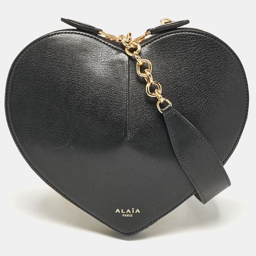 Leather Le Coeur Shoulder Bag - Alaia - Modalova