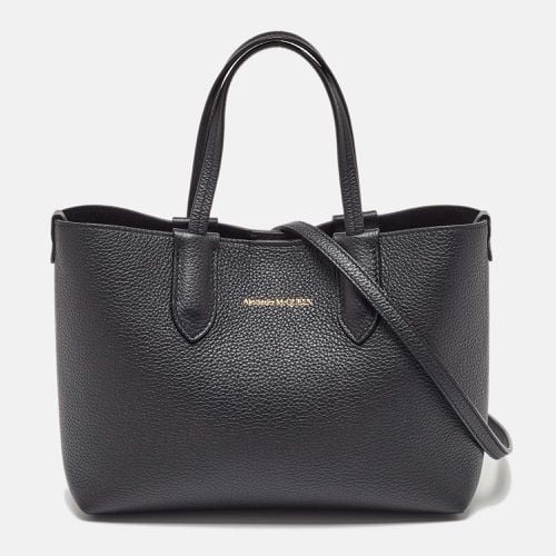 Leather Mini Shopper Tote - Alexander McQueen - Modalova