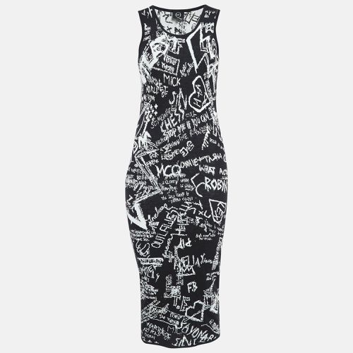 Chalkboard Jacquard Knit Midi Tank Dress M - Alexander McQueen - Modalova