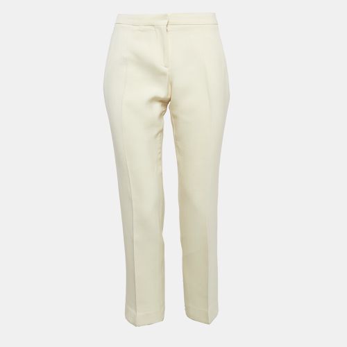 Wool Blend Straight Trousers S - Alexander McQueen - Modalova