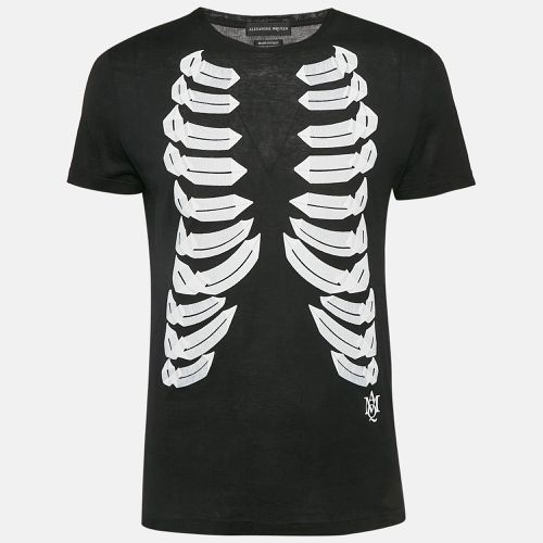 Ribcage Print Cotton T-Shirt M - Alexander McQueen - Modalova