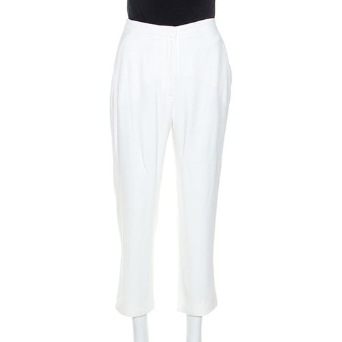 Off Crepe Trousers M - Alexander McQueen - Modalova