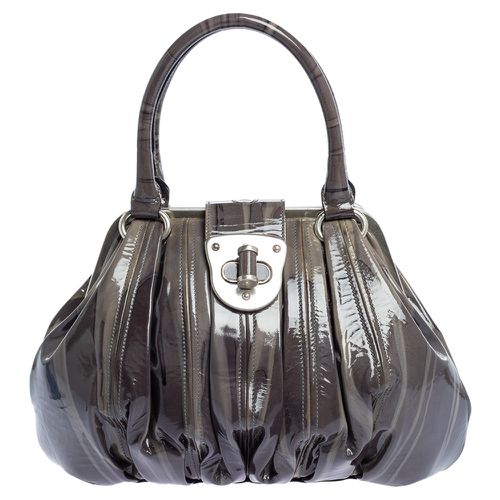 Patent Leather Elvie Satchel - Alexander McQueen - Modalova