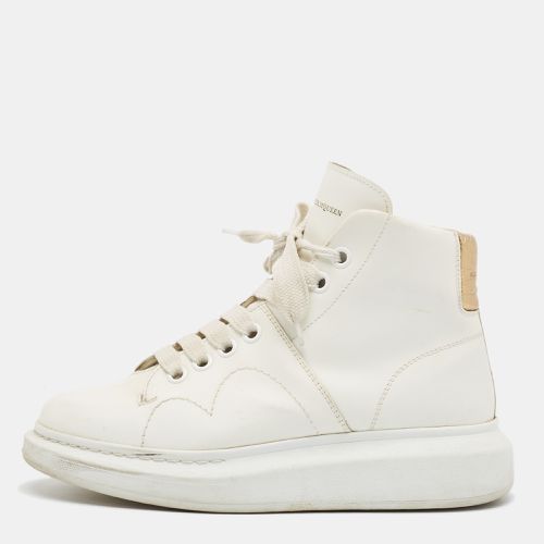 Leather High Top Sneakers Size 38.5 - Alexander McQueen - Modalova