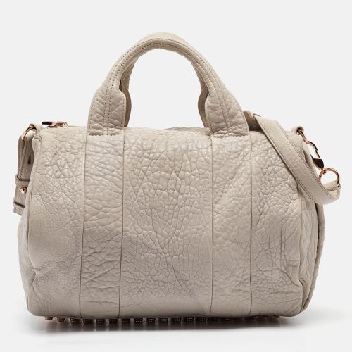 Light Pebbled Leather Rocco Bag - Alexander Wang - Modalova