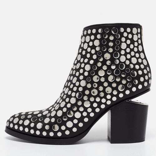 Studded Leather Gabi Ankle Boots Size 36 - Alexander Wang - Modalova