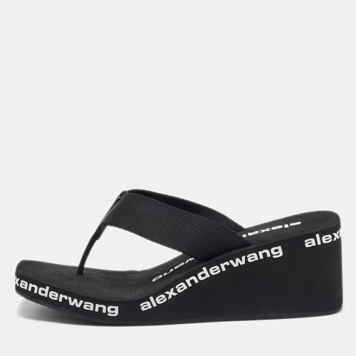 Fabric Thong Wedge Sandals Size 36 - Alexander Wang - Modalova