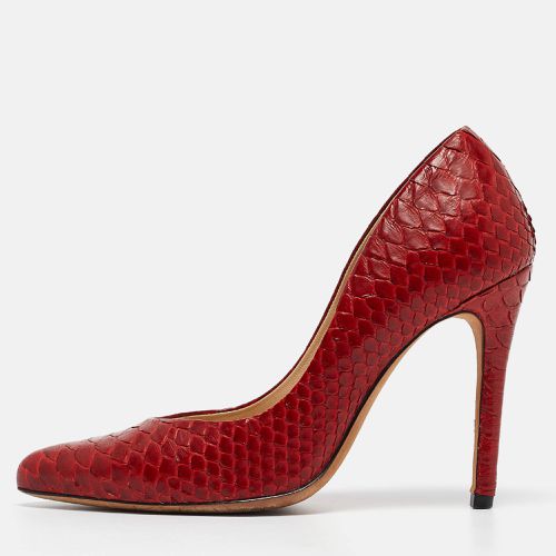 Python Leather Pumps Size 37.5 - Alexandre Birman - Modalova