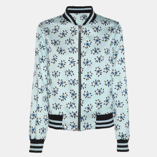 Printed Nylon Lonnie Reversible Bomber Jacket S - Alice + Olivia - Modalova